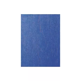   Hátlap, A4, 250 g. matt bőrhatású 100 db/csomag, Fornax, kék