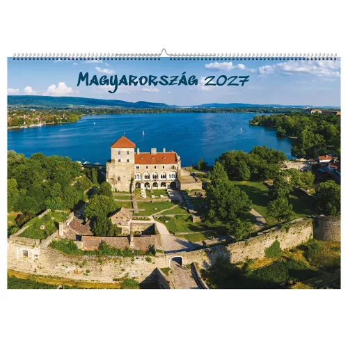 Falinaptár képes 460x320mm, Magyarország Realsystem 2027.