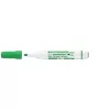 Táblamarker 3mm, mágneses, táblatörlővel multifunkciós Ico MARKERASER zöld