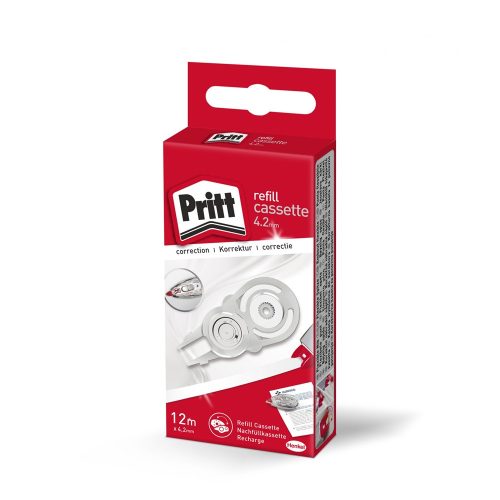 Hibajavító betét utántöltő kazetta 4,2mmx12m rollerhez Pritt 