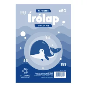 Írólap A5, 20-50 famentes 50lap Bluering&reg;
