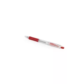   Golyóstoll 0,7mm, nyomógombos Zebra Jimnie, írásszín piros