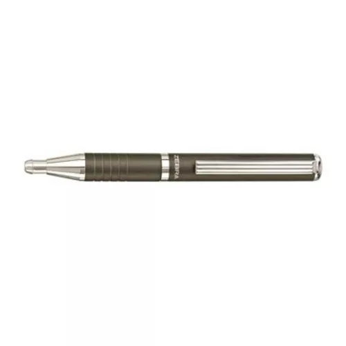 Golyóstoll metál szürke test, Zebra SLF1, írásszín kék