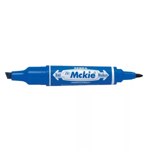 Alkoholos marker Zebra HI MCKIE kék