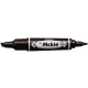 Alkoholos marker Zebra HI MCKIE fekete