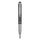 Golyóstoll metál szürke test, Zebra Stylus Telescopic, írásszín kék