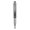 Golyóstoll metál szürke test, Zebra Stylus Telescopic, írásszín kék