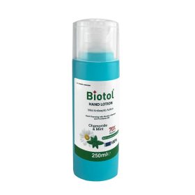   Kéz- és bőrfertőtlenítő 250 ml., 70 százalék  alkoholtartalmú, B5 provitaminnal, Biotol