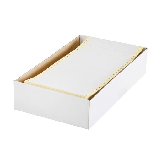 Etikett mátrix címke 120x48mm, 1pályás 500ív/doboz, Bluering® 