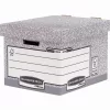 Archiváló konténer, karton, standard, Fellowes&reg; Bankers Box System, 10 db/csomag,