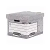 Archiváló konténer, karton, standard, Fellowes&reg; Bankers Box System, 10 db/csomag,