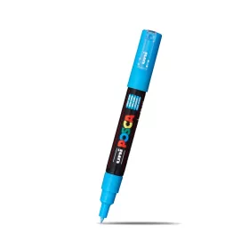 Dekormarker 0,7-1mm, Uni Posca PC-1M világoskék