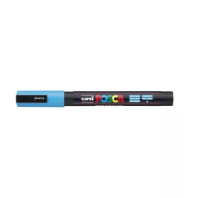 Dekormarker 0,9-1,3mm, Uni Posca PC-3M világoskék