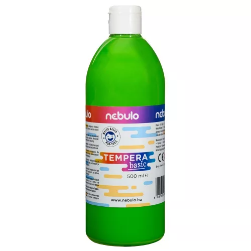 Tempera 500ml, Nebulo világoszöld