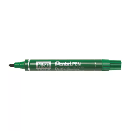 Alkoholos marker fém testű 4,3mm kerek hegyű N50-DE Pentel Extreme zöld