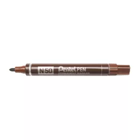   Alkoholos marker fém testű 4,3mm kerek hegyű N50-EE Pentel Extreme barna