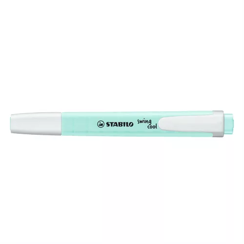 Szövegkiemelő 1-4mm, vágott hegy Stabilo Swing cool pastel 275/113 türkiz