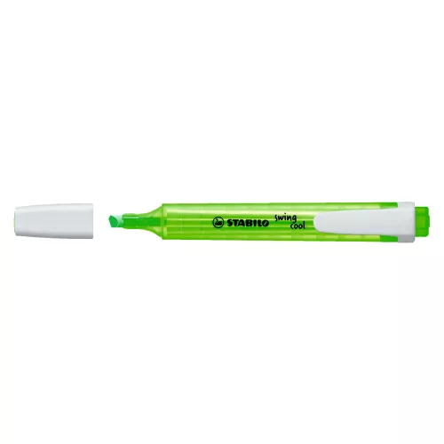 Szövegkiemelő 1-4mm, vágott hegy Stabilo Swing cool 275/33 zöld