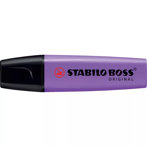 Szövegkiemelő 2-5mm, vágott hegyű, STABILO Boss original lila