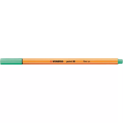 Rostirón, tűfilc 0,4mm, STABILO Point 88 jég zöld
