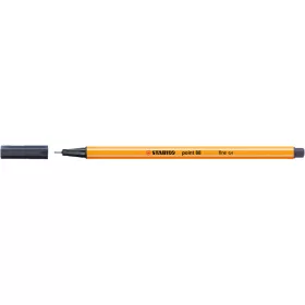 Rostirón, tűfilc 0,4mm, STABILO Point 88 szürke