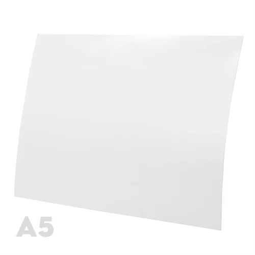 Füzetalátét A5, műanyag Bluering