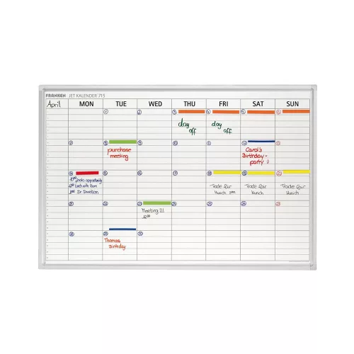 Heti tervező tábla 60x90cm, JK715  JK715 Franken