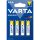 Elem AAA mikro LR03 Energy 4 db/csomag, Varta 