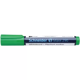   Tábla- és flipchart marker 2-3mm, kerek végű Schneider Maxx 290 zöld