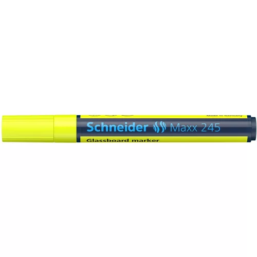 Üvegtábla marker 1-3mm, Schneider Maxx 245 sárga
