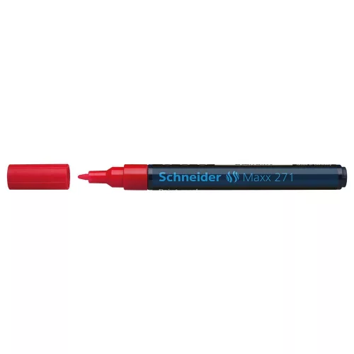 Lakkmarker 1-2mm, Schneider Maxx 271 piros