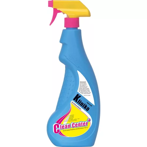 Fertőtlenítő hatású tisztítószer szórófejes 750 ml Kliniko-Speed_Clean Center