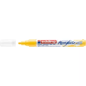 Akril marker 2-3mm, Edding 5100 citromsárga