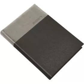   Határidőnapló Lux B/5, heti fehér lapokkal grafit Realsystem 2027.