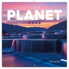   Falinaptár képes lemeznaptár 300x300mm, Our Planet Realsystem 2027.