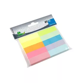   Jelölőcímke 15x50mm, 10x100lap, papír, Info Notes brilant mix vegyes színek