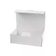 Irattári doboz A4, 375x250x115mm, mindkét oldalán fehér Bluering&reg;