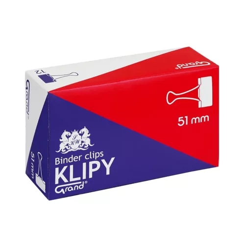 Binderkapocs 51mm, 12 db/doboz Grand