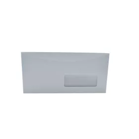   Boríték LC6/5 enyvezett bélésnyomott jobb ablakos 35x90mm, gépi töltéshez, külső füles 114x229mm, J28A20 Bluering&reg;