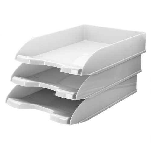 Irattálca műanyag 345, 345x255x65mm, Bluering&reg;, fehér