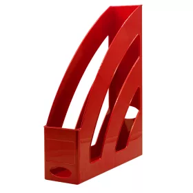 Iratpapucs 8cm, műanyag, 80x327x253mm, Bluering&reg;, piros
