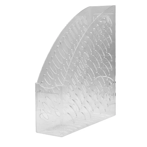 Iratpapucs 8cm, műanyag, 80x300x250mm, Bluering&reg;, víztiszta