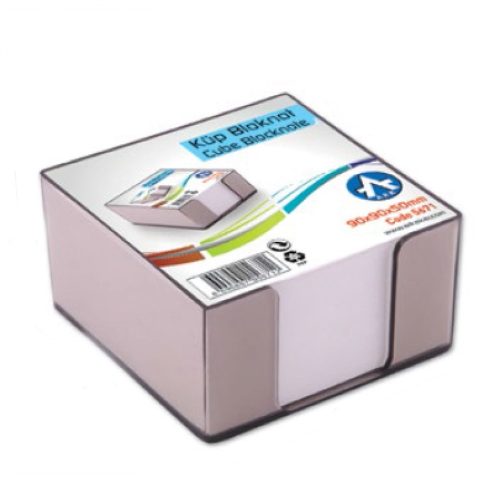 Kockatömb tartó műanyag 8x8x5cm, Bluering&reg; füst