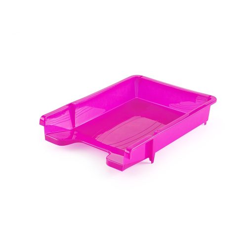 Irattálca műanyag 460, 355x255x55mm, Bluering&reg;, rózsaszín