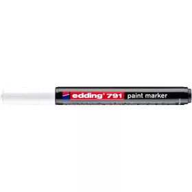 Lakkmarker 1-2mm, kerek Edding 791 fehér