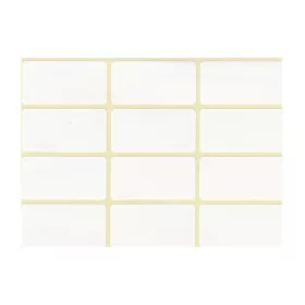 Etikett címke, 20x38mm, 5 lap, 12 címke/lap