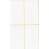 Etikett címke, 40x70mm, 15 lap, 4 címke/lap