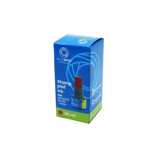 Bélyegzőfesték 30ml, Bluering&reg; Flower piros