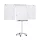 Flipchart tábla mobil 67x95cm, mágneses, 2 db segédkarral, 5 görgős Proline  FC81 Franken