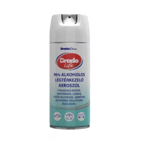   Légtérkezelő aerosol 200 ml 96  százalék  alkoholos BradoLife